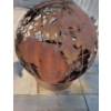 Image 1 : Firepit w/ World Globe Design 31" Diameter, 36 h