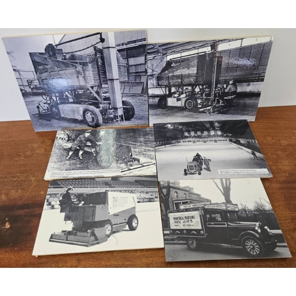 Black-and-White Historical Photographs Featuring Various Machinery