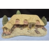 Image 1 : Hand Carving 'Tythe Barn' Miniature  By David Winter 