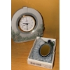 Image 1 : Lladro: Clock 6.5 W, 3.5 D, 6 T and Pocket Mirror 2 X 3.5