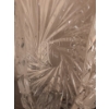 Image 5 : Vintage Bohemian Cut Crystal Biscuit Barrel & Matching Vase 15'Tall
