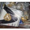Image 2 : Costume Jewelry (5): Pins, Shoe Clips, Bag of Matched Pair Earrings (Some New)
