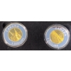Image 2 :  2005 $8 Commemoration of the Chinese Railway Workers Two Silver Coin Set