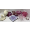 Image 1 : Pink/Purple Candle Holders Collection #4, Including Partylite 