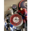 Image 3 : Edmonton Oilers Wall Clock 11T w/ Montreal Canadians Puck & more