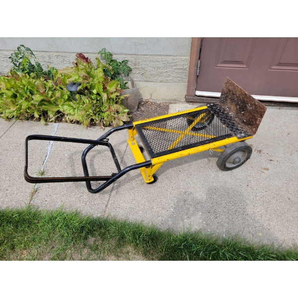 Multi Use Dolly w/ Assorted Auto Fluids