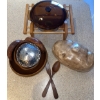 Image 1 : Enormous Potato Vessel w/ Lid Wood Salad Bowl Set & More