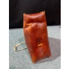 Image 5 : Birch Bark Bag (11x9"tall) w/Indigenous Bead Work & Wooden Handle Paring Knife 