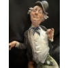 Image 3 : Capodimonte Porcelain Figurine By G. Calle, 10T, Finger Damaged But Included For Repair 