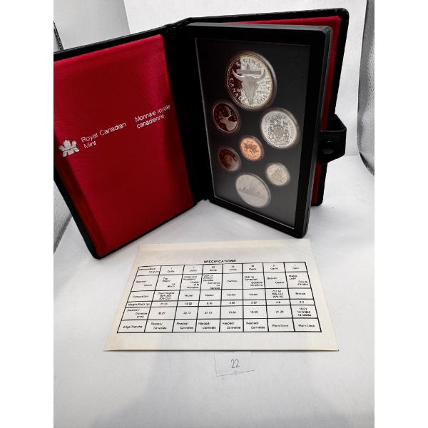 1982 Canada Specimen Double dollar set 