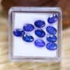 Image 2 : $11,660 Appraisal - 5.83 ct Cert. Kashmir Sapphire Gemstone Parcel