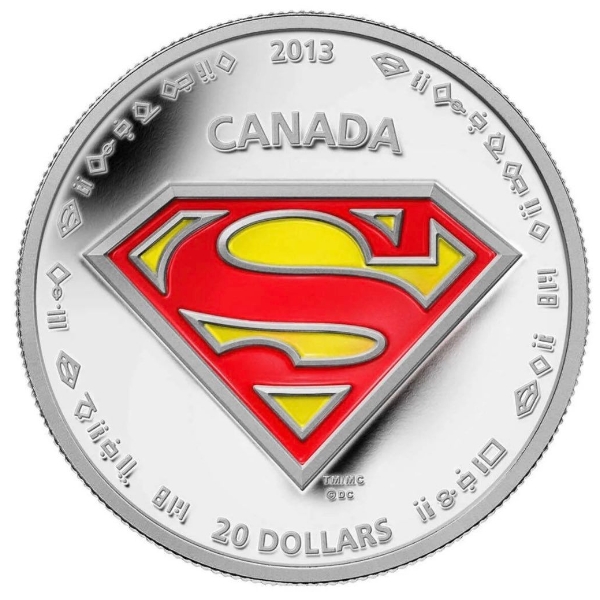 2013 $20 75th Anniversary of Superman™: The Shield - Pure Silver Coin
SKU: 126007