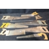 Image 1 : Assorted Vintage Saws- Longest 30 W- Disston Canada, Mibro Tool and Others 