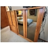 Image 5 : Vintage retro teak wardrobe set with tons of storage and sliding glass door very very cool design am