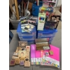 Image 1 : Crafting Supplies Including Stamps, Ink Pads, Cardstock, and Accessories