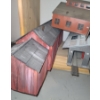 Image 2 : Assorted Model Railroad Buildings Incl: Train Maintenance Building