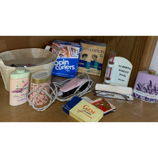 Vintage Beauty Comes In All Sizes & Forms - Talc Powder Rollers & More