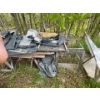 Image 1 : Assorted Tarps and Lumber
