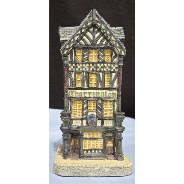 Hand Carved 'The George Fleet Street' By Malcolm Cooper 1986 