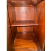 Image 7 : Stunning Vintage Federal Style Mahogany Bowfront China Cabinet 60x17x82