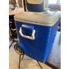 Image 2 : Little playmate by igloo cooler & rubber maid cooler with wheels and cup holders 
