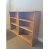 Solid Oak Book Shelf / Display Console 36x17x31