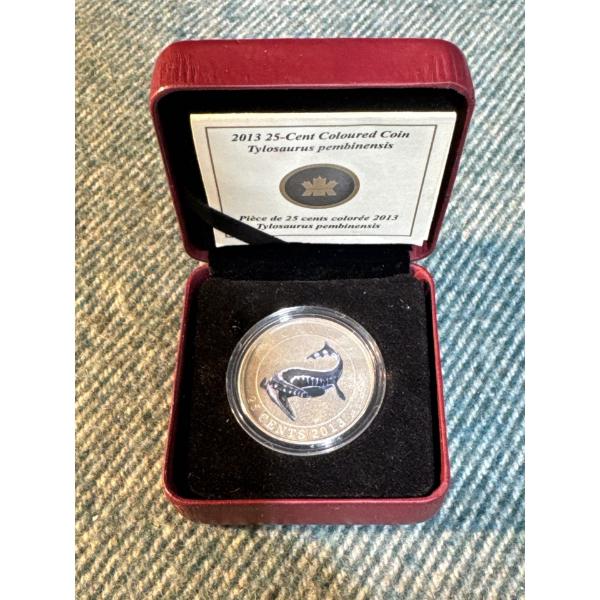 2013 25-Cent Coloured Coin
