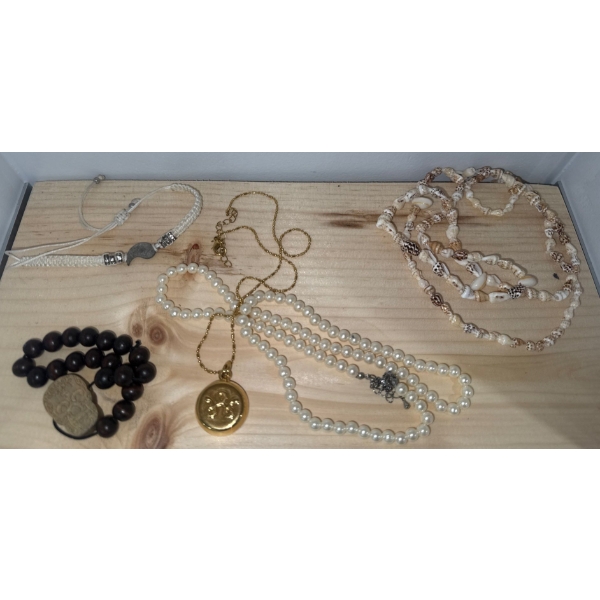 Ladies Costume Jewelry Collection - Puca Shells Woven Hemp & more
