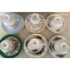 Image 2 : Antique Mismatched Fine China Tea Set - Royal Albert & More
