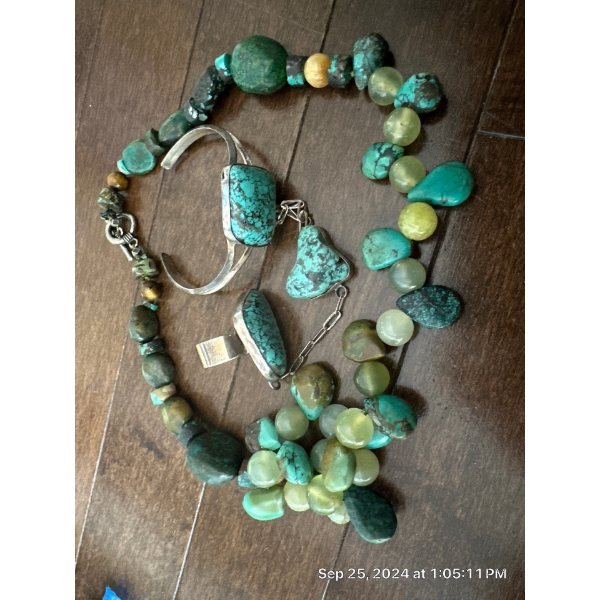  Turquoise & Sterling Silver Jewelry Collection  