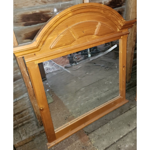 - Mirror w/ Wooden Frame (1st) 45 X 46