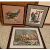 Image 1 : Needlepoint Art - Winter / Holiday Themed 18x16 