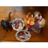 Image 1 : Royal Plates, Wooden Elephant Figure, Oriental Dolls 