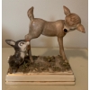 Image 2 : LLADRO Uncommon Bambi Porcelain Figure - 5W, 5.5T 