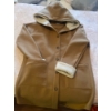 Image 4 : CL33 Ladies Size M 3/4 Length Shearling Jacket w/ Denim Jacket