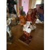 Image 5 : Mexican Paper Mache Figures, 5 Pcs, 11T As Pictures, w/ Assorted Souvenir Mini Painted Bells 