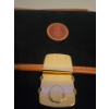 Image 6 : LLADRO Leather and Suede Structured Briefcase w/ Amiet Lock (Factory Setting 0000, w/ Instructions) 