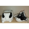 Image 2 : MMMMoooooooo Cow Cookie Jar w/ Frog Companion