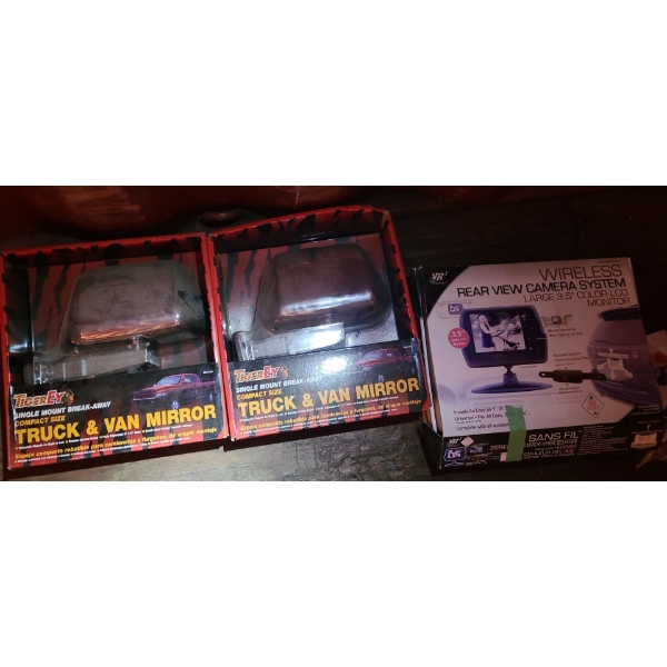 Van/ Truck Mirrors, VR3 Wireless Rear View Camera System