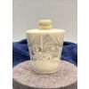 Image 1 : Erotic Scene Stone Snuff Bottle with Spoon 3H 