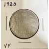 Image 1 : 1920 VF Canadian Half Dollar 80% Silver
