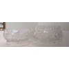 Image 2 : Three Cut Crystal Bowls with Intricate Patterns