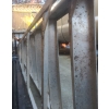 Image 8 : Aluminum Extension Ladder, Steel Wheelbarrow, and Metal Tow Bars Lot