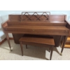 Image 4 : Bell Piano w/ Bench Full of Music (Hinge on Bench Needs Repair) - 58W, 24D, 39T 