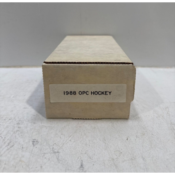 Box of 1988 OPC Hockey Cards