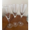Image 3 : Glassware Vase and Candle Holders with Champagne Flutes