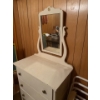 Image 2 : Solid Wood Antique Vanity/Dressing Table-Farmhouse-Style 27x17x68"tall