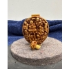 Image 3 : Wooden Carved Snuff Bottle 2.5H