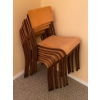 Image 1 : Vintage Stacking Chairs 8 Pieces 
