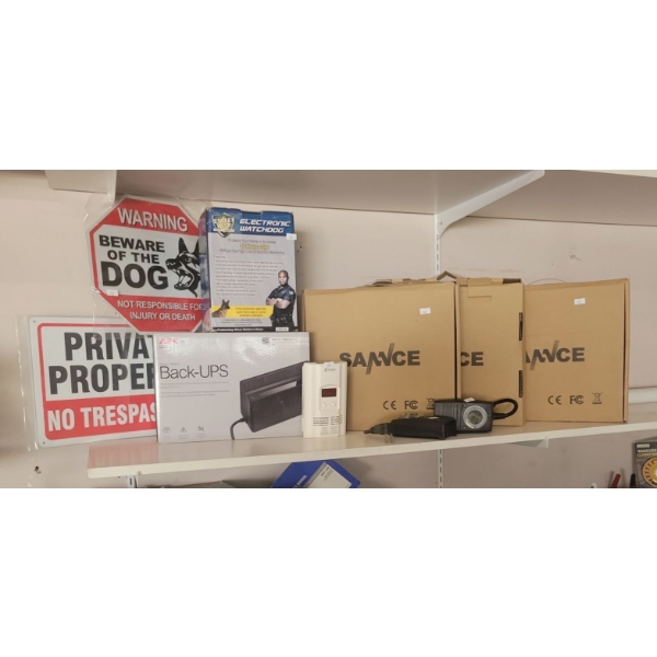 Home Security Essentials - New Sannce Surveillance Cameras Electronic Watchdog & More